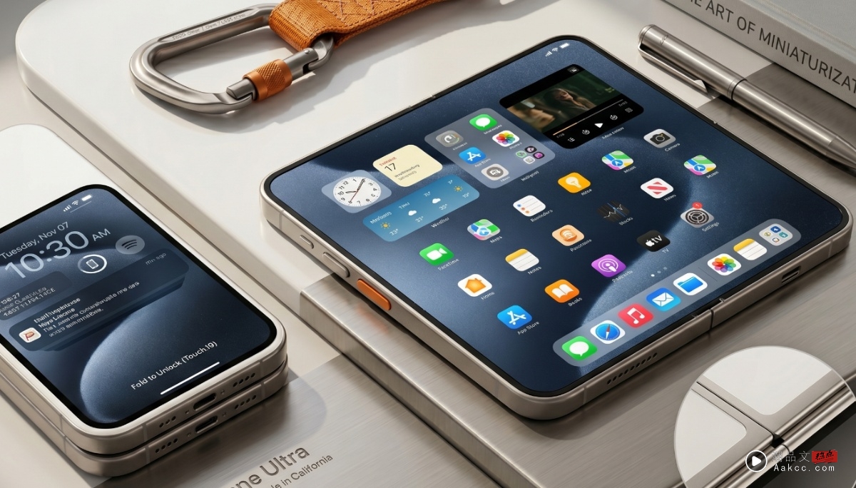 苹果摺叠 iPhone 外型再曝光！神秘新机可能只有白色？