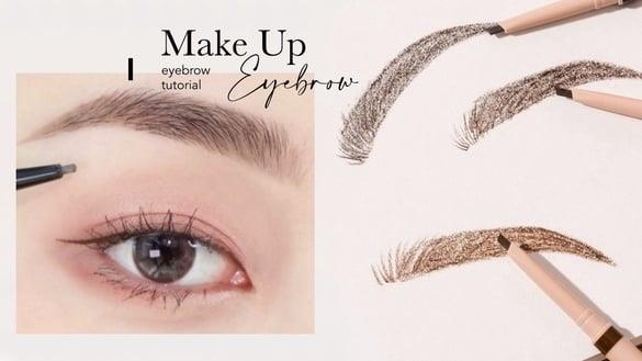 新手眉型攻略！化妆师传授“眼下线”是重点，原生感眉型更自然柔和、修饰五官脸型