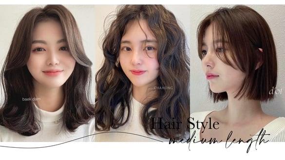 2023及肩中短发推荐！中性SERENE PERM、过渡期BUILD PERM超推，这款锁骨中长发超显瘦