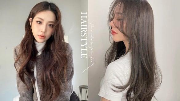 2023染发颜色趋势公开!酒红棕、蓝黑发色既显白还自带仙气,这发色免漂又无敌显白太烧