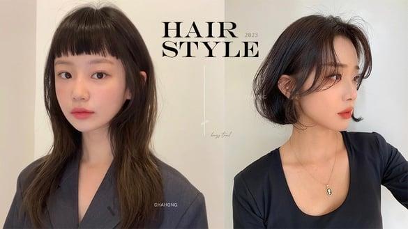 2023浏海造型趋势！眉上浏海减龄可爱，超夯碎发浏海时髦又修饰脸型，这款是肉脸救星