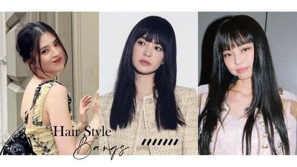 宋慧乔、Jennie也剪了！2022秋冬浏海范本推荐，齐浏海超红，这款堪称最显瘦浏海