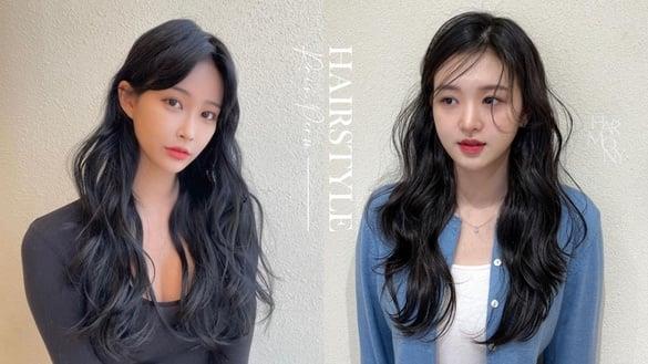 2022秋冬最强瘦脸发型！“韩系流雨烫”要卷不卷美的最高竿，搭这款浏海更是小脸无敌