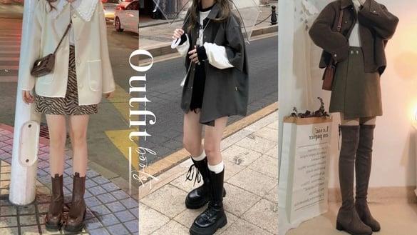靴子穿搭｜长靴、短靴怎么搭？12款靴子穿搭图鉴，跟着女星穿出大长腿！