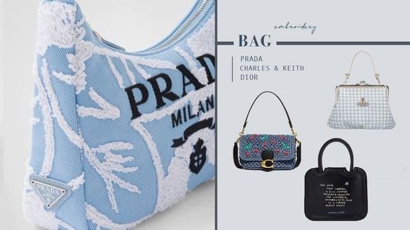 2022夏季“刺绣包款”推荐！小CK联名款太可爱，DIOR、LV是仙女包，这款入门必收