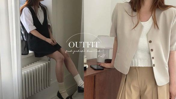 社会新鲜人怎么穿？韩系职场穿搭模板，一套直接复制贴上，职场菜鸟轻松变身最美职员～