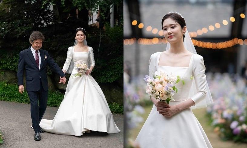 明星清新婚纱盘点!张娜拉款设计超显瘦、李孝利婚纱三千有找,原来澎澎裙已不是主流 内容图1 新潮社-实时最新热点娱乐时尚美妆等新闻资讯网站! 明星清新婚纱盘点!张娜拉款设计超显瘦、李孝利婚纱三千有找,原来澎澎裙已不是主流