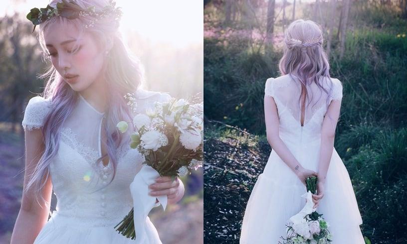 明星清新婚纱盘点!张娜拉款设计超显瘦、李孝利婚纱三千有找,原来澎澎裙已不是主流 内容图9 新潮社-实时最新热点娱乐时尚美妆等新闻资讯网站! 明星清新婚纱盘点!张娜拉款设计超显瘦、李孝利婚纱三千有找,原来澎澎裙已不是主流