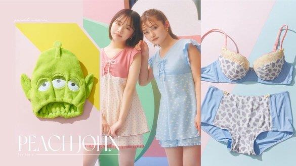 PEACH JOHN《玩具总动员》联名中国台湾开卖！三眼怪吸水帽、翠丝内衣组童趣必入手