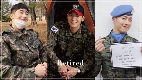 2023退伍韩星｜张基龙、EXO 伯贤2月回归，朴栖含要等到年底，这团全员一起退伍！