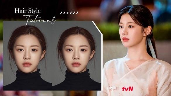 高允贞小脸“高颅顶”是关键！颅顶高低修饰脸型五官，加码5个超简单高颅顶发型技巧