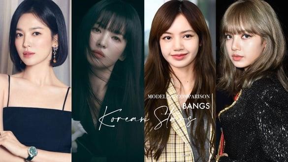 《黑暗荣耀》宋慧乔浏海造型太美！韩星“有无浏海”对比，Lisa最经典，子瑜却美貌封印