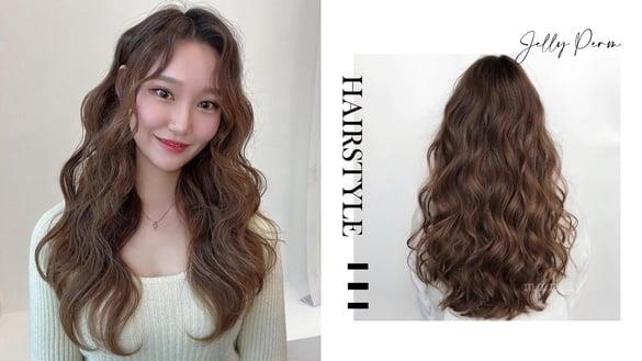 人间最美卷发！2023韩系大势“果冻烫”范本推荐，减龄显瘦一把抓，搭这浏海自带仙气