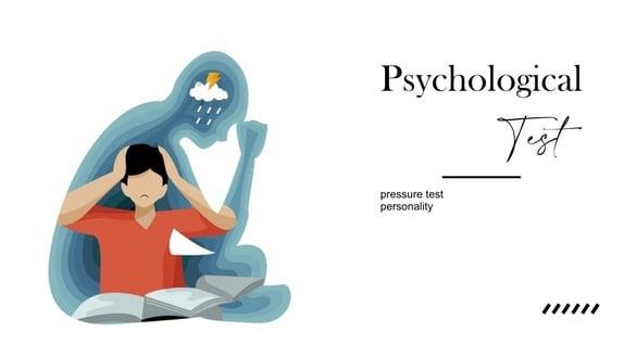 你现在压力大吗？超准心理测验，一个问题精准测出你的压力程度&压力来源