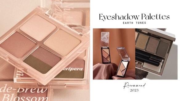 2023大地色系眼影盘推荐！DCARD、小红书新手热门款眼影，百变画法一次看！