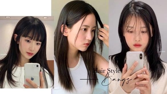 2023浏海趋势推荐！耳后括弧浏海、须须浏海修饰脸型，短浏海减龄，这款是高颧骨救星