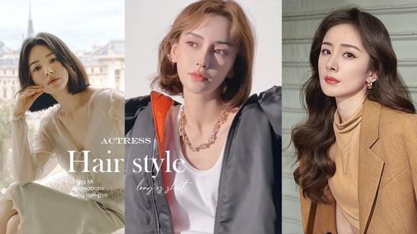 杨颖短发超逆天！女星“长发/短发”比较，杨幂＆赵丽颖短发不适合、IU初恋感满满