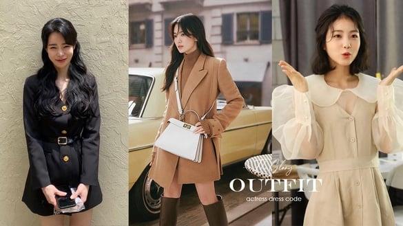 《黑暗荣耀》女演员们穿搭范本！宋慧乔、林智妍时髦又显瘦，辛叡恩甜美好感穿搭必学