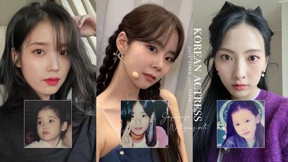 日网票选韩国“从小就可爱女星”TOP10！宋慧乔第八，IU第三，这位被赞“防腐剂美貌”