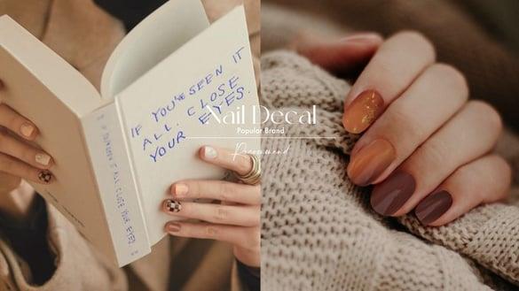 8款超人气美甲贴品牌推荐！EDGEU、Dashing Diva韩妞狂回购，这款维持度超强又不勾发