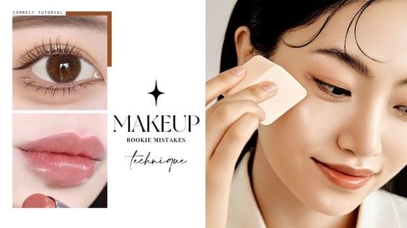 一化妆就显老? 新手5大化妆地雷千万别踩，改这样画眼影、底妆超清透，一秒视觉显嫩5岁