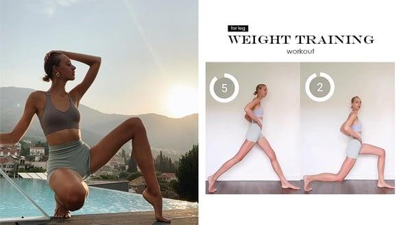 问题腿型都能瘦！超模“5分钟站姿瘦腿”，大腿赘肉、前侧突出一次KO，两周练出仙女腿