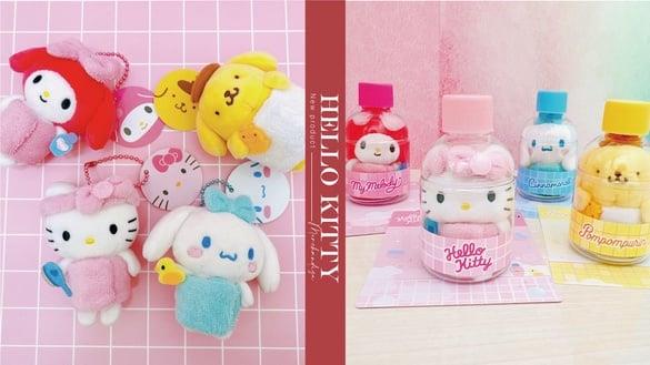 7-11“三丽鸥瓶中娃娃”icash2.0开卖！4款超萌Kitty、布丁狗、美乐蒂、大耳狗超欠收