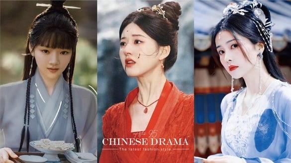 电视剧95花“2023古装新造型”PK！赵露思白鹿依然美，杨超越宋祖儿惊艳，任敏却没了仙气