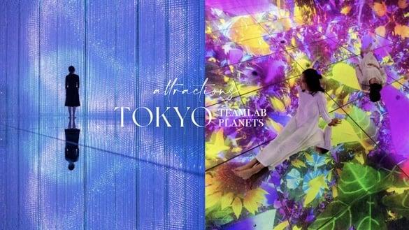 东京景点｜2023“teamLab Planets TOKYO”，14项互动艺术品，漂浮花园、水晶宇宙美哭