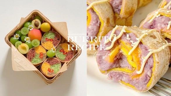 低卡“卷饼料理”食谱推荐！鸡胸肉卷饼、番茄蘑菇披萨美味超简单，芋泥卷饼好吃到哭