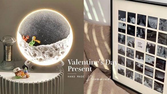 情人节这样送！10款手作情人节礼物推荐：爆红月球灯、DIY宫格相框，轻松送进爱人心坎