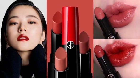 亚曼尼细管黑唇膏6大神仙色号盘点！一擦极嘟一抹就亮 情人节绝对要包色，让他怦然心动