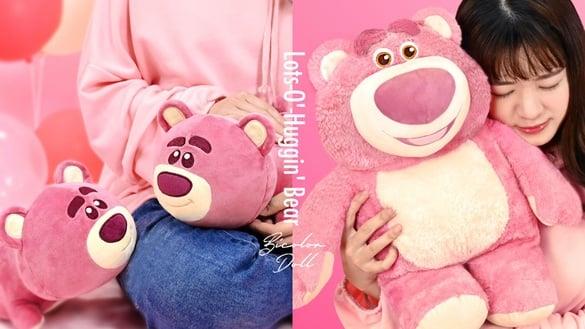熊抱哥粉丝快收！皮克斯限定双色熊抱哥玩偶软萌登场，草莓粉太美再享77折优惠！