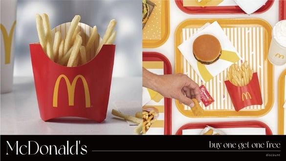麦当劳薯条买一送一！麦当劳“补班日”刮刮乐抽优惠，“大薯、猪肉满福堡”买一送一