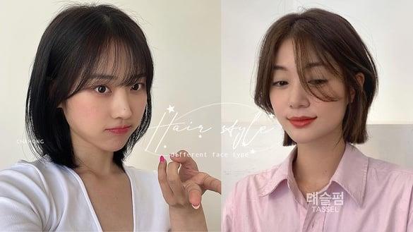 2023短发造型推荐！“不同脸型适合短发”解析，长脸型短发超减龄、圆脸挑对浏海超显瘦