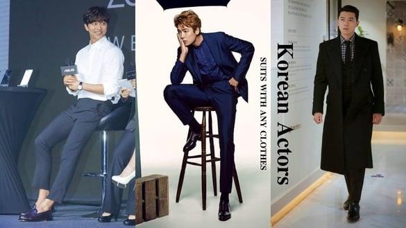 “天身衣架子”韩星！郑敬淏怎么穿都帅，孔刘&郭富城最萌身高差，他174比例却超好