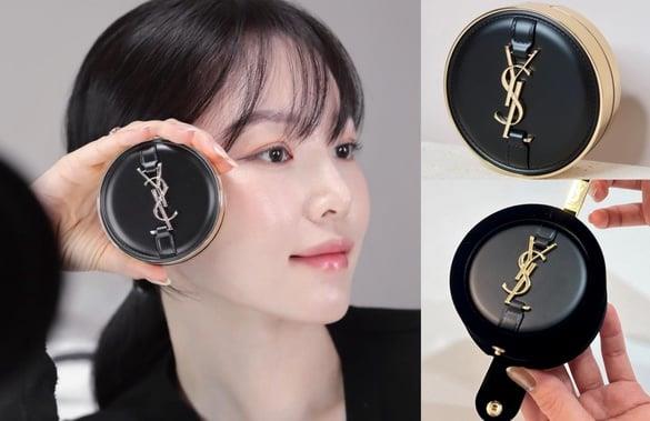 女星最爱YSL腋下包变身气垫！气垫界精品“YSL限量雾光气垫高订金扣版”2/28正式开卖！