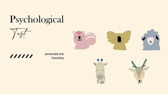 朋友眼中的我是什么样？超准心理测验，选择动物、测出朋友对你的看法&真实性格分析