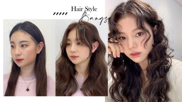 过渡期浏海怎么办？6款浏海烫发推荐，八字浏海、羊毛卷浏海显瘦遮肉，这款肉脸激推