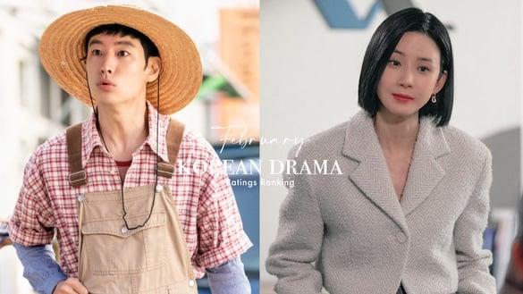 2月韩剧收视排行TOP8！《模范计程车2》登第三，这部黑马韩剧打败《浪漫速成班》夺冠