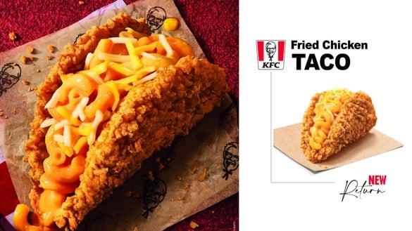 中国台湾肯德基就有！肯德基新品是“炸鸡塔可”？炸鸡变成塔可饼＋满满馅料即将在中国台湾开卖
