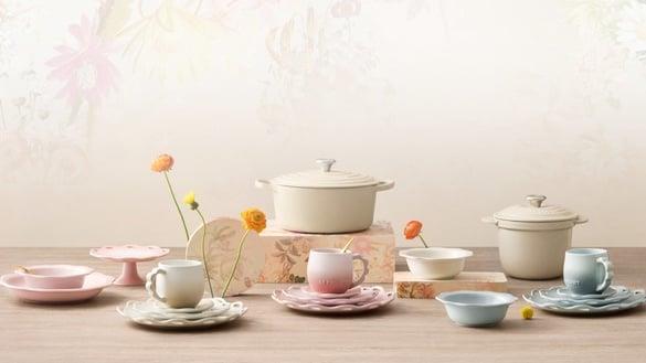 LE CREUSET“杏仁奶茶系列”仙气满点！攻占春日时尚，极致纯净典雅美学，启动美食探索