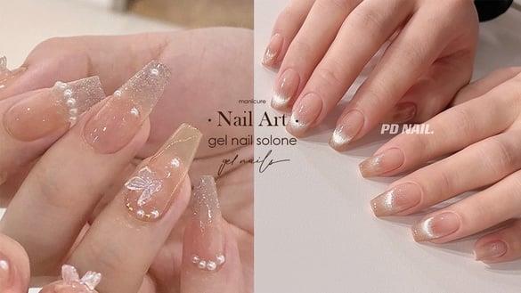 2023年必做大势美甲！五款猫眼美甲款式推荐，法式晕染、金边超夯，腮红猫眼显白温柔