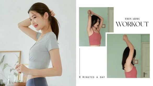 一周见效！超简单“瘦手臂运动”10招，每天8分钟轻松紧实手臂、甩蝴蝶袖