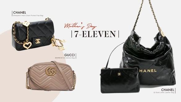 7-11开卖香奈儿、爱马仕！CHANEL22包、19短夹，爱马仕H项炼、牛皮短夹，GUCCI包都有
