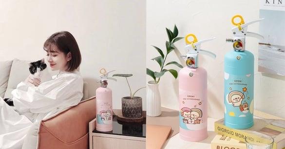 史上最梦幻！OPEN!x卡娜赫拉联名灭火器｜轻巧环保、地区认证，适用各类火灾守护家园！