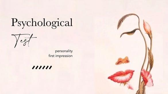 你是个什么样的人？超神准心理测验，一张图看出你给人的第一印象&隐藏人格特质