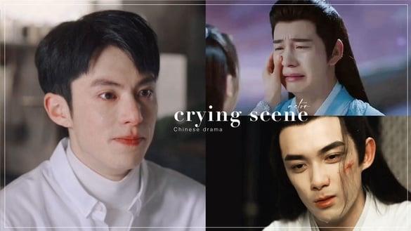 电视剧95生哭戏比一比！陈星旭哭得好笑，王鹤棣哭得好看，吴磊哭得揪心，宋威龙很会哭耶