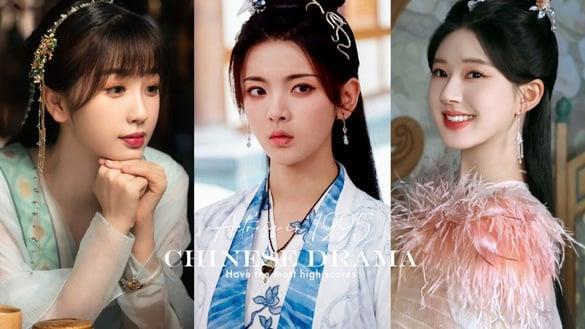 “拥有最多高分电视剧”95花TOP10!田曦薇2部，张婧仪3部，杨超越4部，赵露思6部输虞书欣