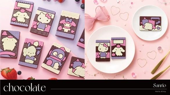 KITTY巧克力太萌！7-11“三丽鸥巧克力食玩”8款角色，大耳狗、美乐蒂、酷洛米边吃边玩